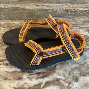 Teva Women's Sandals - Black and Orange